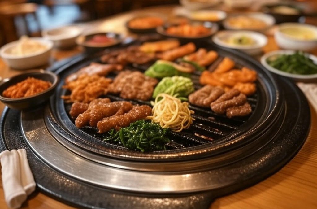 Sizzling Korean BBQ at Daldongnae, one of the top East Beaver Creek restaurants, featuring authentic flavors and fresh ingredients